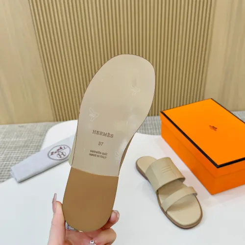 Replica Hermes Slippers For Women #1409038 $82.00 USD for Wholesale