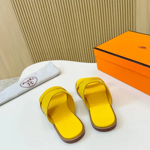 Replica Hermes Slippers For Women #1409041 $82.00 USD for Wholesale