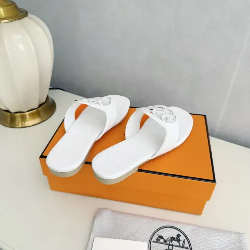 Replica Hermes Slippers For Women #1409049 $82.00 USD for Wholesale