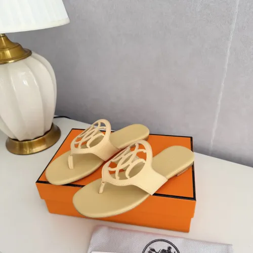Replica Hermes Slippers For Women #1409052 $82.00 USD for Wholesale