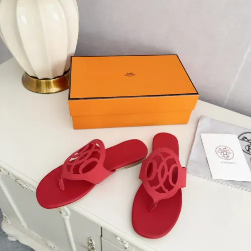 Wholesale Hermes Slippers For Women #1409057 $82.00 USD, Wholesale Quality Replica Hermes Slippers
