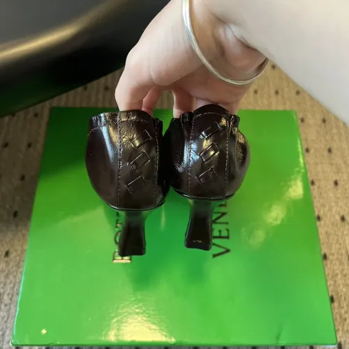 Replica Bottega Veneta BV High-heeled Shoes For Women #1409090 $122.00 USD for Wholesale