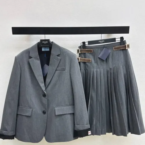 Wholesale Prada Tracksuits Long Sleeved For Women #1409104 $257.85 USD, Wholesale Quality Replica Prada Tracksuits