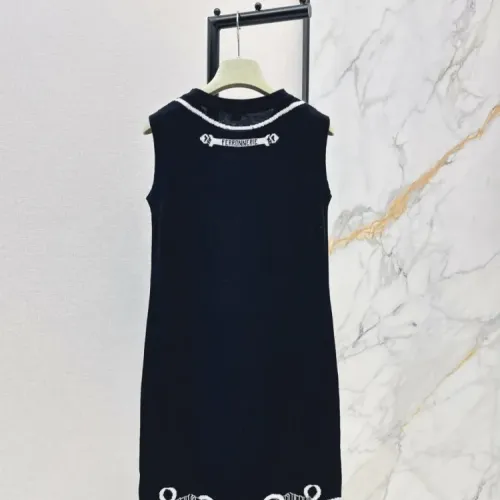 Replica Hermes Dresses Sleeveless For Women #1409109 $108.00 USD for Wholesale