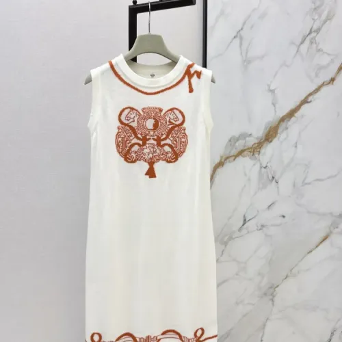 Wholesale Hermes Dresses Sleeveless For Women #1409110 $108.00 USD, Wholesale Quality Replica Hermes Dresses