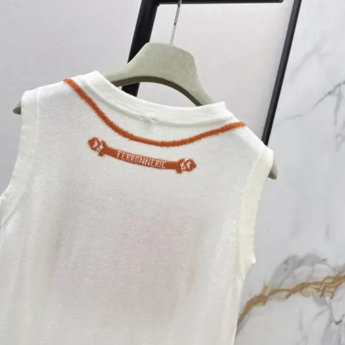 Replica Hermes Dresses Sleeveless For Women #1409110 $108.00 USD for Wholesale