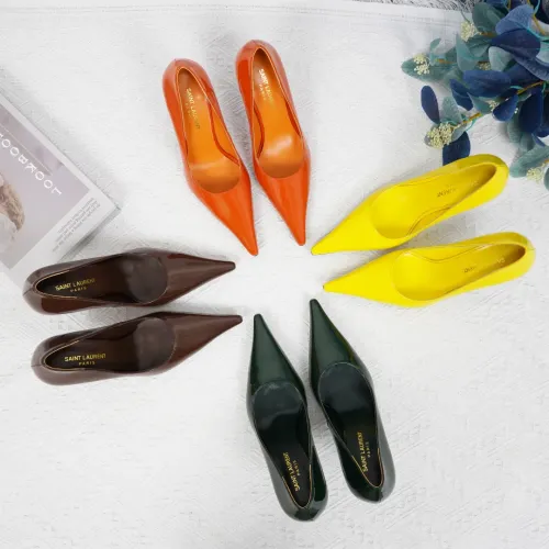 Replica Yves Saint Laurent YSL High-Heeled Shoes For Women #1409123 $105.00 USD for Wholesale
