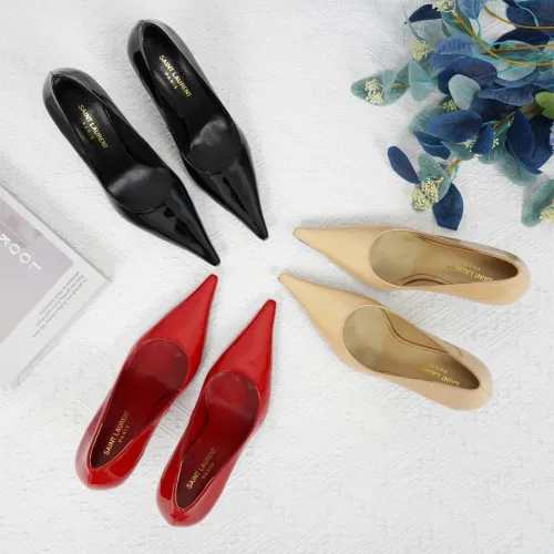 Replica Yves Saint Laurent YSL High-Heeled Shoes For Women #1409131 $105.00 USD for Wholesale