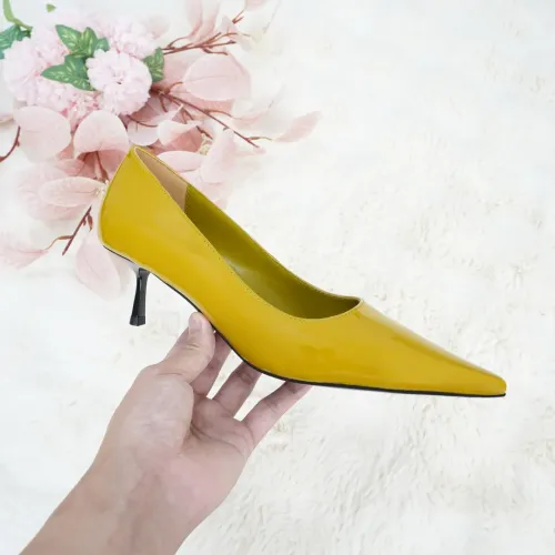 Wholesale Yves Saint Laurent YSL High-Heeled Shoes For Women #1409135 $105.00 USD, Wholesale Quality Replica Yves Saint Laurent YSL High-Heeled Shoes