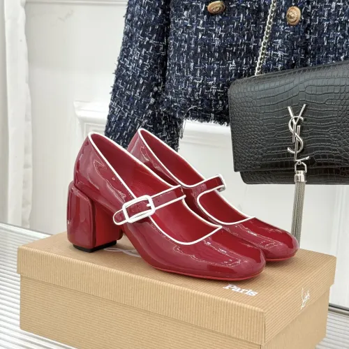 Wholesale Christian Louboutin High-heeled shoes For Women #1409174 $112.00 USD, Wholesale Quality Replica Christian Louboutin High-heeled shoes