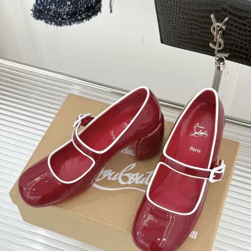 Replica Christian Louboutin High-heeled shoes For Women #1409174 $112.00 USD for Wholesale
