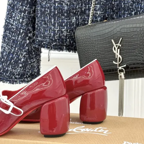 Replica Christian Louboutin High-heeled shoes For Women #1409174 $112.00 USD for Wholesale