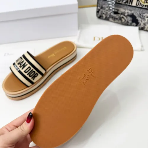 Replica Christian Dior Slippers For Women #1409179 $85.00 USD for Wholesale