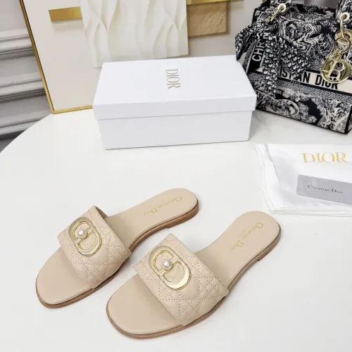 Wholesale Christian Dior Slippers For Women #1409184 $82.00 USD, Wholesale Quality Replica Christian Dior Slippers