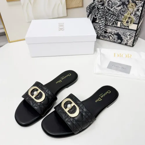 Wholesale Christian Dior Slippers For Women #1409186 $82.00 USD, Wholesale Quality Replica Christian Dior Slippers