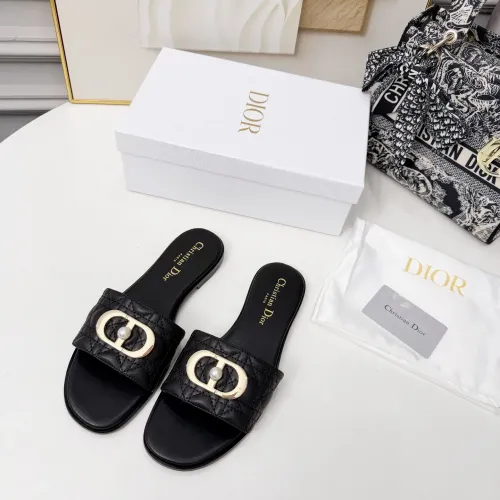Replica Christian Dior Slippers For Women #1409186 $82.00 USD for Wholesale