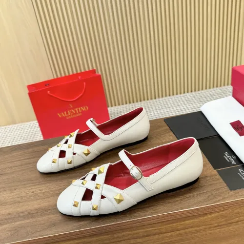 Replica Valentino Flat Shoes For Women #1409206 $105.00 USD for Wholesale