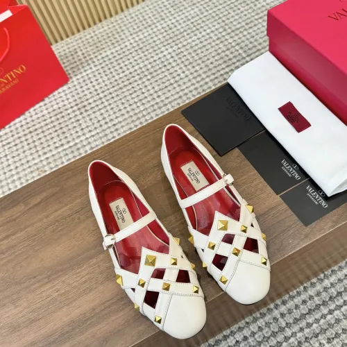 Replica Valentino Flat Shoes For Women #1409206 $105.00 USD for Wholesale