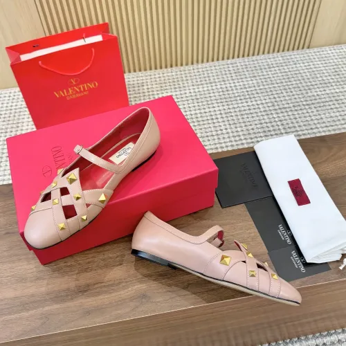 Replica Valentino Flat Shoes For Women #1409207 $105.00 USD for Wholesale