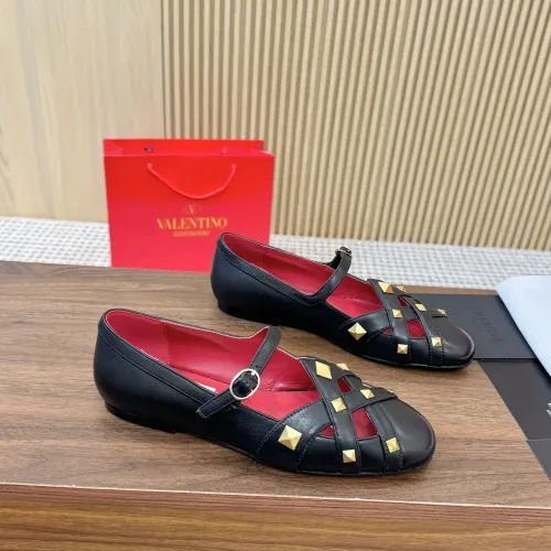 Replica Valentino Flat Shoes For Women #1409208 $105.00 USD for Wholesale