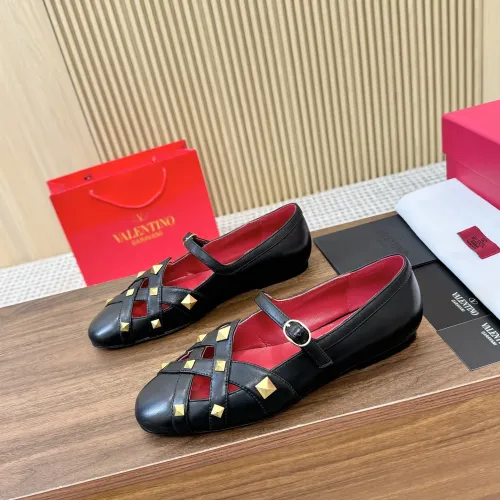 Replica Valentino Flat Shoes For Women #1409208 $105.00 USD for Wholesale