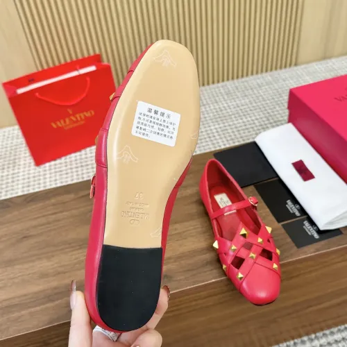 Replica Valentino Flat Shoes For Women #1409209 $105.00 USD for Wholesale