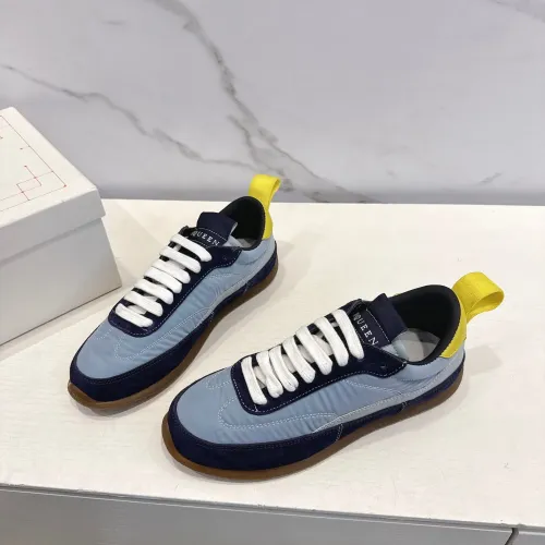 Wholesale Alexander McQueen Casual Shoes For Men #1409215 $102.00 USD, Wholesale Quality Replica Alexander McQueen Casual Shoes