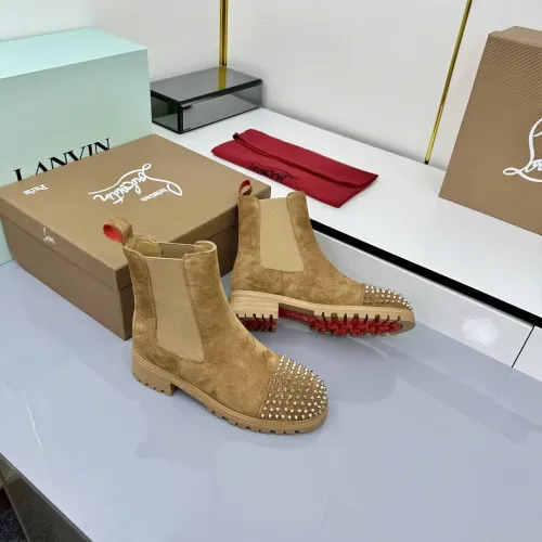 Replica Christian Louboutin Boots For Women #1409218 $128.00 USD for Wholesale