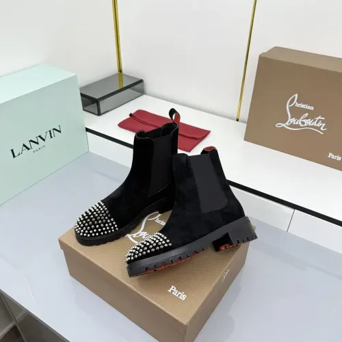 Wholesale Christian Louboutin Boots For Women #1409219 $128.00 USD, Wholesale Quality Replica Christian Louboutin Boots