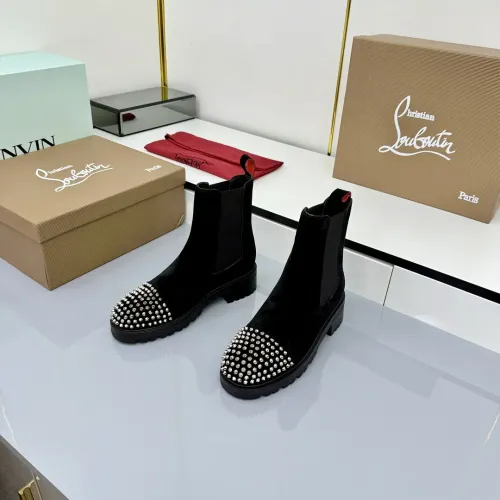 Replica Christian Louboutin Boots For Women #1409219 $128.00 USD for Wholesale