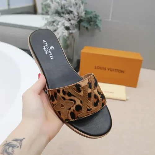 Replica Louis Vuitton Slippers For Women #1409221 $85.00 USD for Wholesale