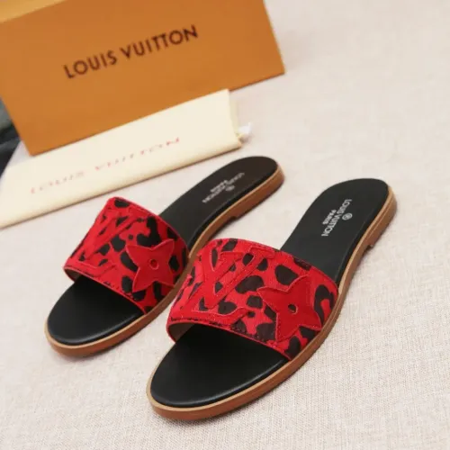 Wholesale Louis Vuitton Slippers For Women #1409222 $85.00 USD, Wholesale Quality Replica Louis Vuitton Slippers