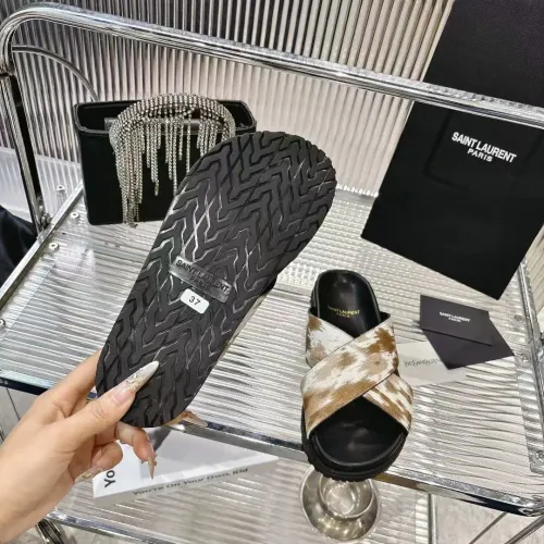 Replica Yves Saint Laurent YSL Slippers For Women #1409231 $85.00 USD for Wholesale