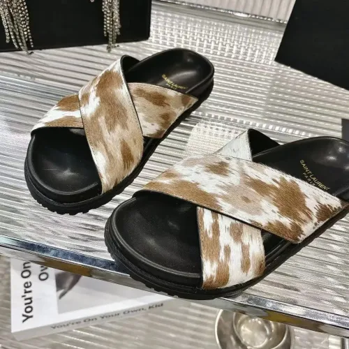 Replica Yves Saint Laurent YSL Slippers For Women #1409231 $85.00 USD for Wholesale
