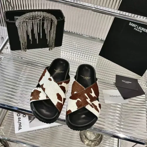 Replica Yves Saint Laurent YSL Slippers For Women #1409232 $85.00 USD for Wholesale