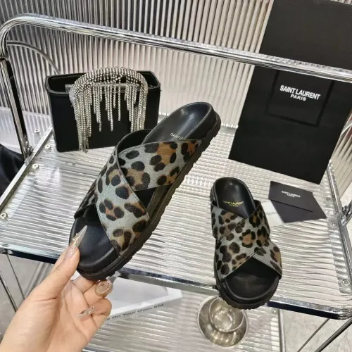 Replica Yves Saint Laurent YSL Slippers For Women #1409233 $85.00 USD for Wholesale