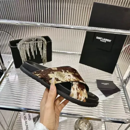 Replica Yves Saint Laurent YSL Slippers For Women #1409235 $85.00 USD for Wholesale