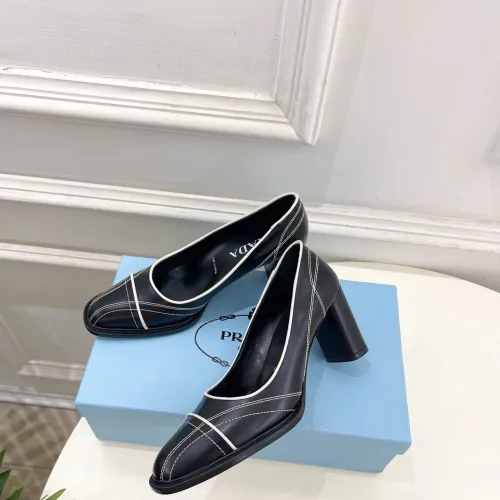Wholesale Prada High-heeled Shoes For Women #1409239 $125.00 USD, Wholesale Quality Replica Prada High-heeled Shoes