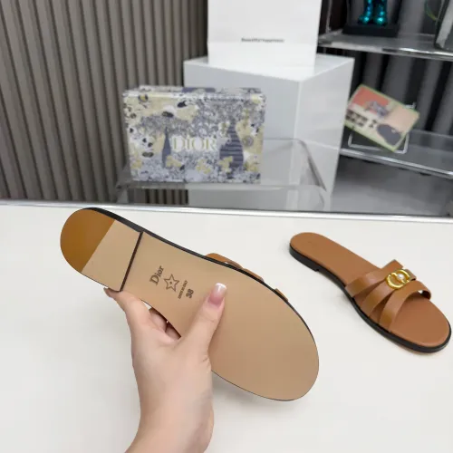 Replica Christian Dior Slippers For Women #1409326 $82.00 USD for Wholesale
