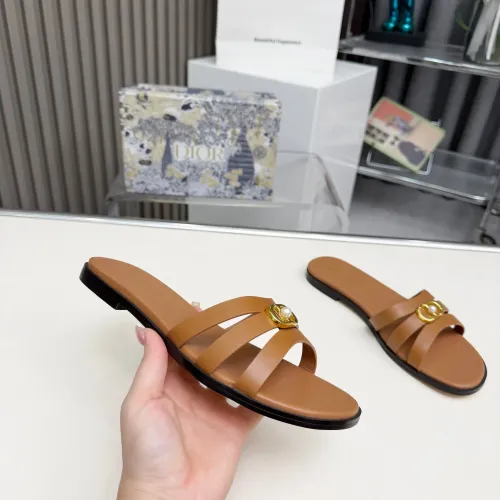Replica Christian Dior Slippers For Women #1409326 $82.00 USD for Wholesale
