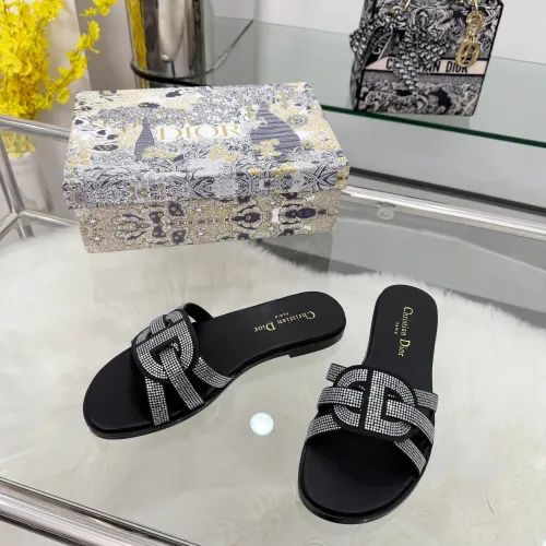Wholesale Christian Dior Slippers For Women #1409330 $85.00 USD, Wholesale Quality Replica Christian Dior Slippers