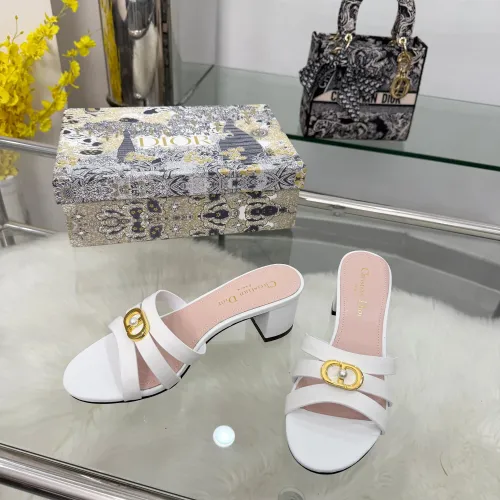 Replica Christian Dior Slippers For Women #1409333 $85.00 USD for Wholesale