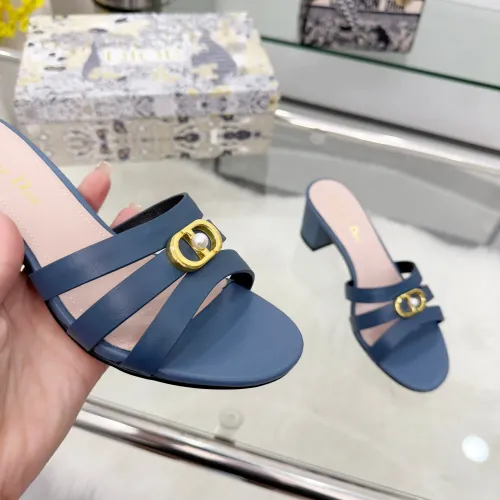 Replica Christian Dior Slippers For Women #1409334 $85.00 USD for Wholesale