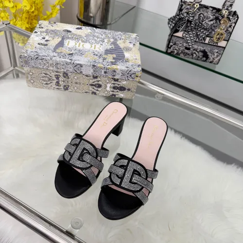 Replica Christian Dior Slippers For Women #1409337 $88.00 USD for Wholesale