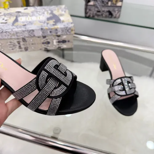 Replica Christian Dior Slippers For Women #1409337 $88.00 USD for Wholesale