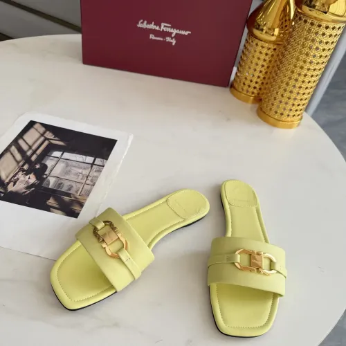 Replica Salvatore Ferragamo Slippers For Women #1409341 $82.00 USD for Wholesale