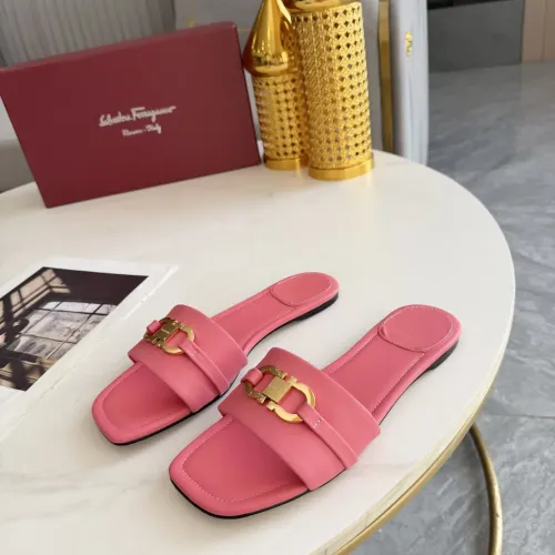 Wholesale Salvatore Ferragamo Slippers For Women #1409342 $82.00 USD, Wholesale Quality Replica Salvatore Ferragamo Slippers