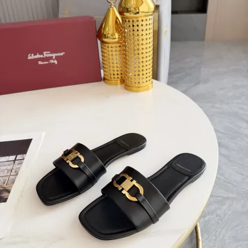 Wholesale Salvatore Ferragamo Slippers For Women #1409347 $82.00 USD, Wholesale Quality Replica Salvatore Ferragamo Slippers