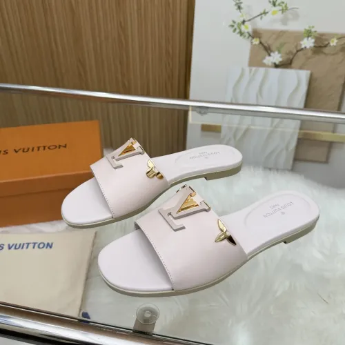 Wholesale Louis Vuitton Slippers For Women #1409351 $85.00 USD, Wholesale Quality Replica Louis Vuitton Slippers