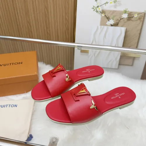 Wholesale Louis Vuitton Slippers For Women #1409355 $85.00 USD, Wholesale Quality Replica Louis Vuitton Slippers